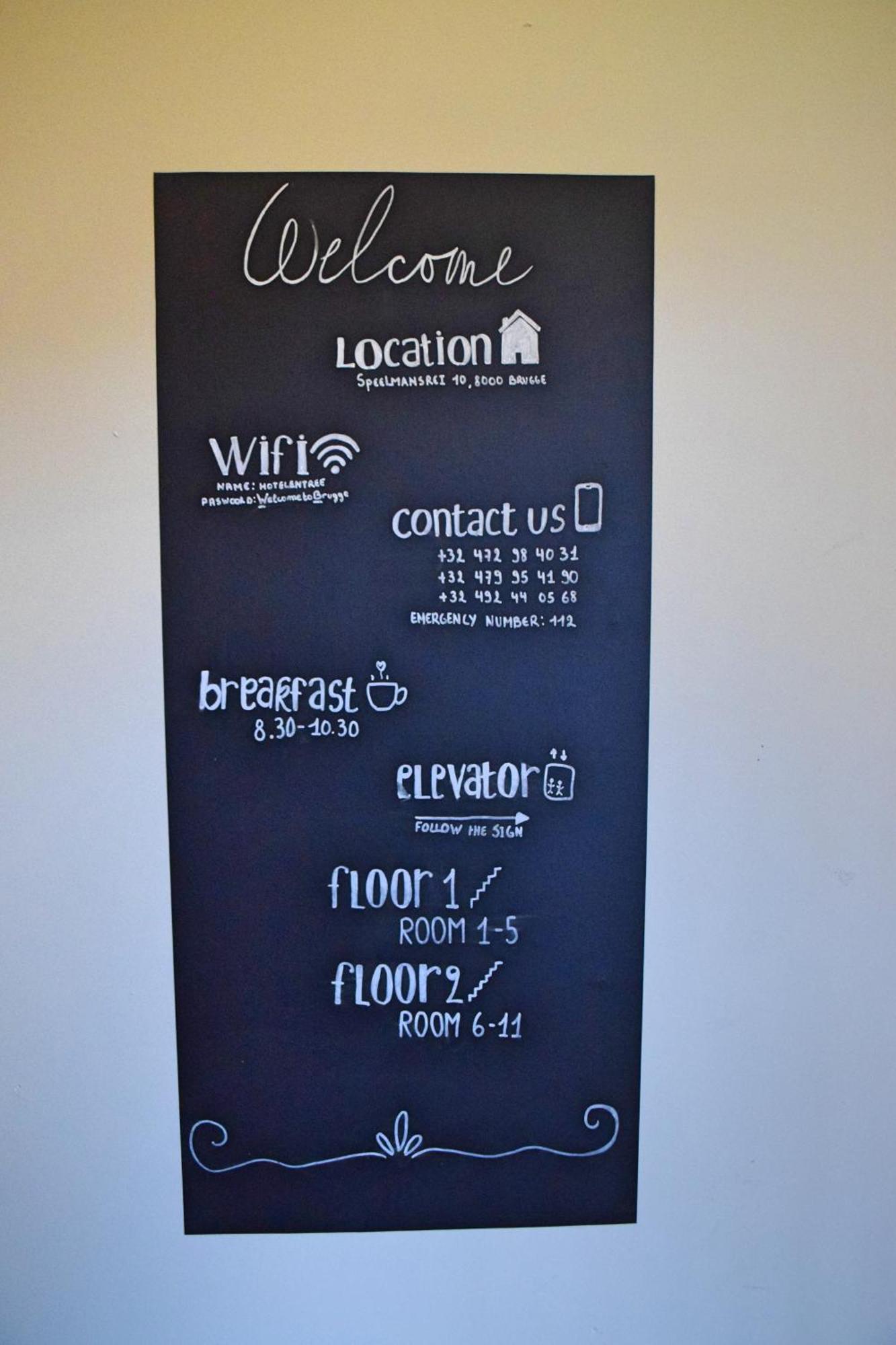Hotel Entree - Canal View Brugge Ngoại thất bức ảnh
